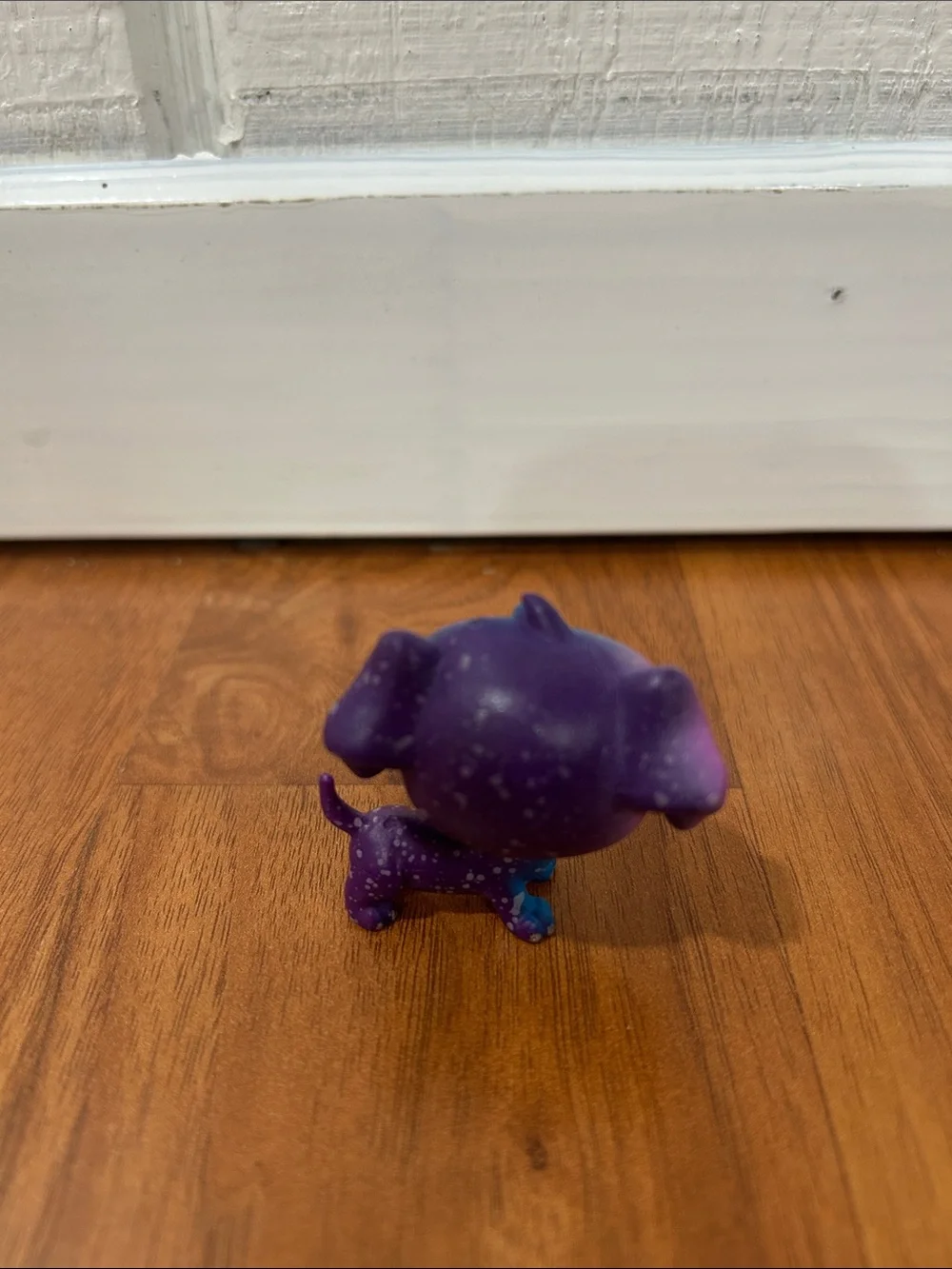 Littlest Pet Shop Purple & Blue Galaxy Dog Figurine